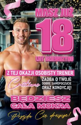 Opakowanie Karnet Urodziny 18