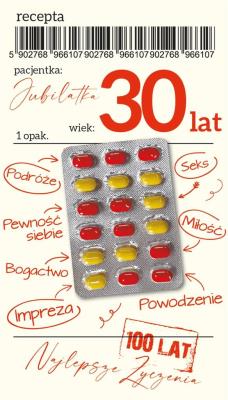 Opakowanie Karnet Urodziny 30 Gift-31