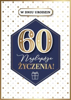 Opakowanie Karnet Urodziny 60