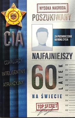 Opakowanie Karnet Urodziny 60 męskie poszukiwany