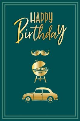 Opakowanie Karnet Urodziny - Stylish B-Day