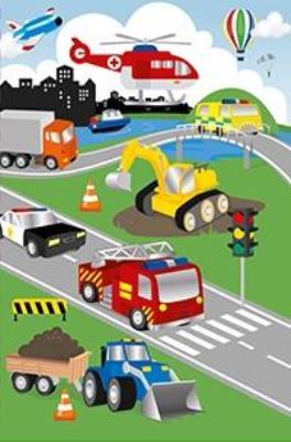 Opakowanie Karnet Urodziny - Vehicles
