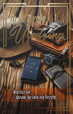 Opakowanie Karnet urodziny z wymiennymi cyframi JCX-243