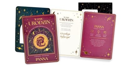 Opakowanie Karnet Urodziny (znaki zodiaku, Panna)