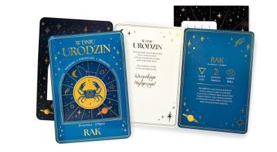 Opakowanie Karnet Urodziny (znaki zodiaku, Rak)