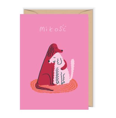 Opakowanie Karnet Walentynki