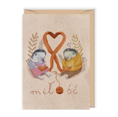 Opakowanie Karnet Walentynki