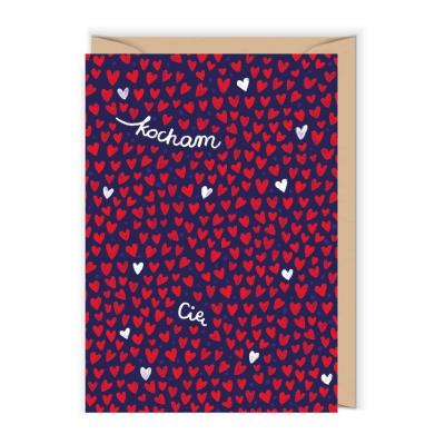 Opakowanie Karnet Walentynki