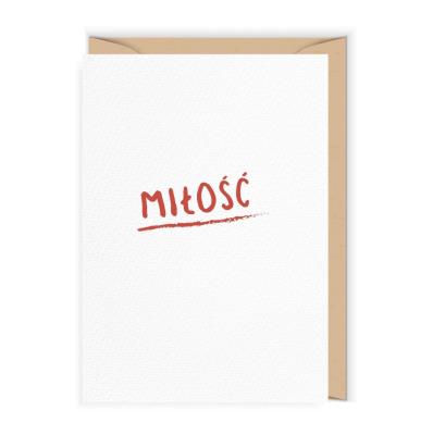 Opakowanie Karnet Walentynki