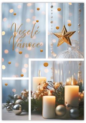 Karnet Wesołych Świąt - Vesele Vanoce Cestina. Wydawca: Trend. SmakLiter.pl Opakowanie Karnet Wesołych Świąt - Vesele Vanoce Cestina