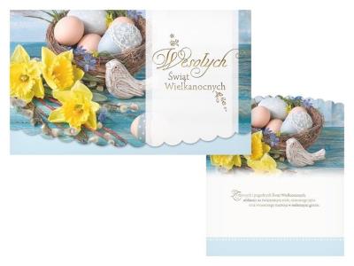 Okładka książki Karnet wielkanoc N22-027 T: N22-032 T: N22-037 T: N22-038 T; N22-039 T: N22-045: