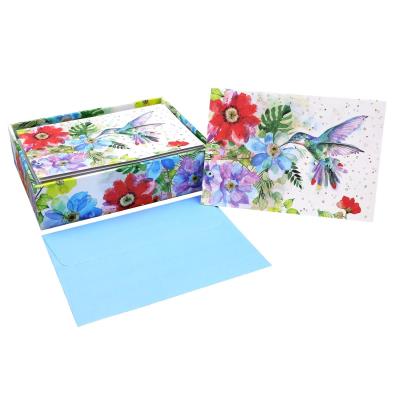 Karnety Mini Ogród Kolibra. Wydawca: Peter Pauper Press. SmakLiter.pl Opakowanie Karnety Mini Ogród Kolibra