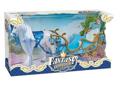 Opakowanie Karoca dla lalek na baterie światło 29cm