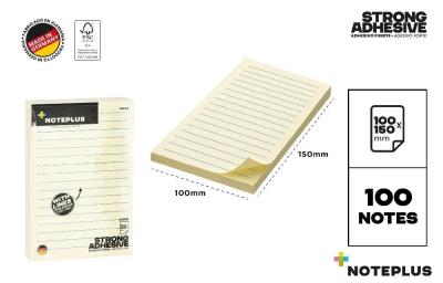 Opakowanie Karteczki samoprzylepne 100x150mm 100K linia