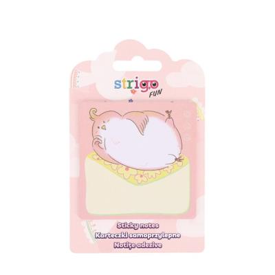 Karteczki samoprzylepne 73x73mm 20K różowe. Wydawca: Strigo. SmakLiter.pl Opakowanie Karteczki samoprzylepne 73x73mm 20K różowe