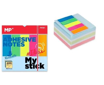 Opakowanie Karteczki samoprzylepne 75x75mm 400szt