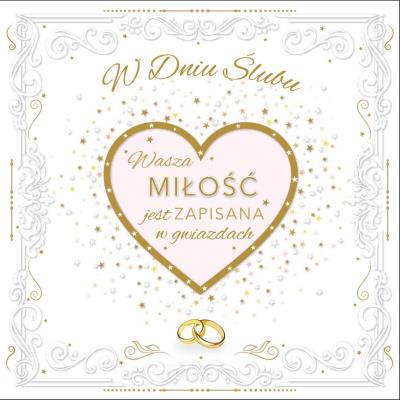 Opakowanie Kartka kw okolicznościowa Ślub
