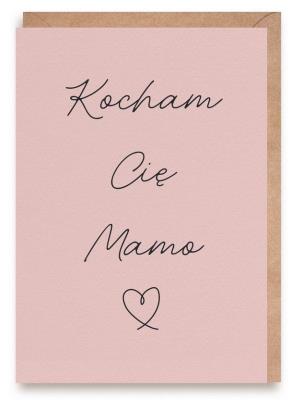 Opakowanie Kartka okolicznościowa Dzień Mamy, eko K170