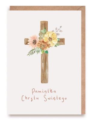 Opakowanie Kartka okolicznościowa, eko koperta Chrzest K169