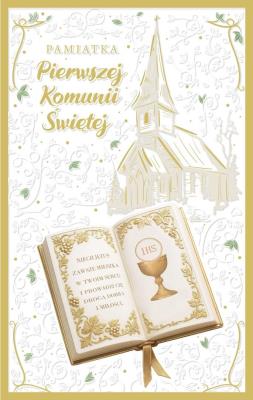 Opakowanie Kartka okolicznościowa Komunia KP31