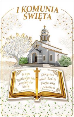 Opakowanie Kartka okolicznościowa Komunia KP35