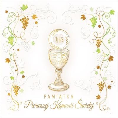 Opakowanie Kartka okolicznościowa Komunia KWK01