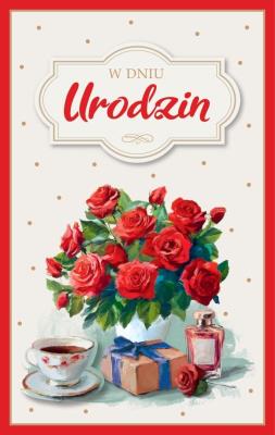 Opakowanie Kartka okolicznościowa Urodziny