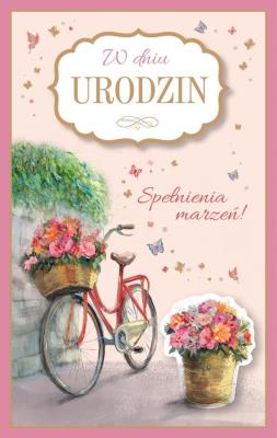 Opakowanie Kartka okolicznościowa Urodziny