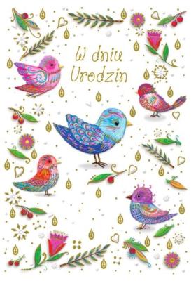 Opakowanie Kartka okolicznościowa Urodziny TS56