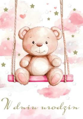 Kartka okolicznościowa Urodziny. Wydawca: Trend. SmakLiter.pl Opakowanie Kartka okolicznościowa Urodziny