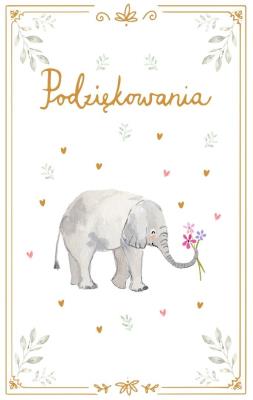 Opakowanie Kartka podziękowaniowa
