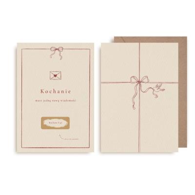 Kartka zdrapka - Kochanie, kocham Cię. Wydawca: Grupa Kreatywna. SmakLiter.pl Opakowanie Kartka zdrapka - Kochanie, kocham Cię