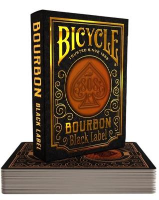 Opakowanie Karty Bicycle Bourbon Black Label