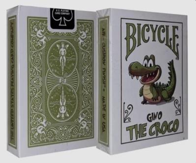 Opakowanie Karty Bicycle Gino the Croco