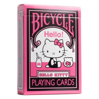 Opakowanie Karty Bicycle Hello Kitty Pink
