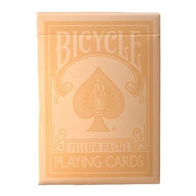 Opakowanie Karty Bicycle Yellow Pasel