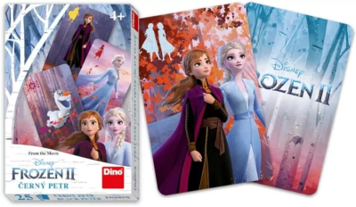 Karty Czarny Piotruś - Kraina Lodu Frozen II. Wydawca: Dino Toys. SmakLiter.pl Opakowanie Karty Czarny Piotruś - Kraina Lodu Frozen II