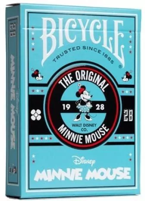 Karty Disney Classic Minnie Mouse BICYCLE. Wydawca: Quint. SmakLiter.pl Opakowanie Karty Disney Classic Minnie Mouse BICYCLE