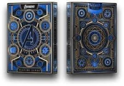 Opakowanie Karty do gry Avengers niebieskie by Theory11