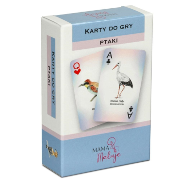 Opakowanie Karty do gry - ptaki