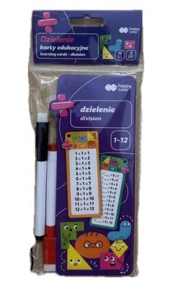 Opakowanie Karty edukacyjne - Dzielenie HAPPY COLOR