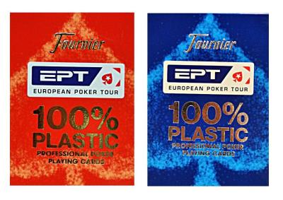 Okładka książki Karty EPT 100% Plastic FOURNIER