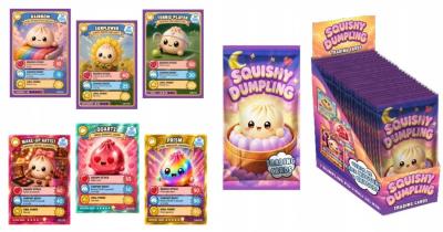 Opakowanie Karty laminowane squishy dumpling MIX