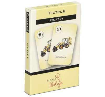Opakowanie Karty Piotruś - Pojazdy