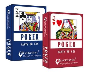 Karty Poker mix. Wydawca: Kukuryku. SmakLiter.pl Opakowanie Karty Poker mix