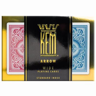 Opakowanie Karty Poker zestaw czerwono-niebieskie