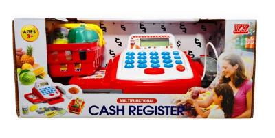 Kasa sklepowa z kalkulatorem i skanerem. Wydawca: SWEDE. SmakLiter.pl Opakowanie Kasa sklepowa z kalkulatorem i skanerem