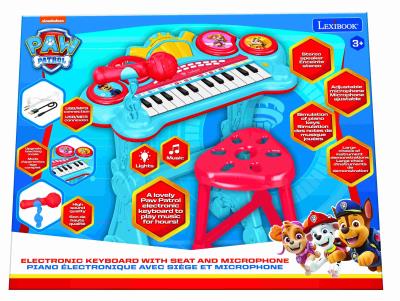 Opakowanie Keyboard elektroniczny Psi Patrol Lexibook K707PA