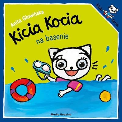 Okładka książki Kicia Kocia na basenie