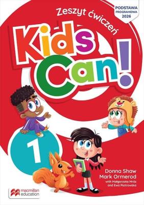 Okładka książki Kids Can 1 ćwiczenia + kod